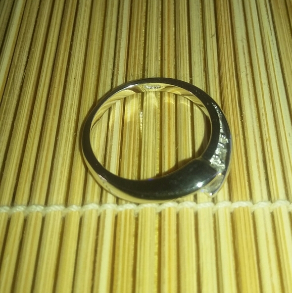 925 Sterling Silver Cubic Zirconia Ring - Picture 4 of 5